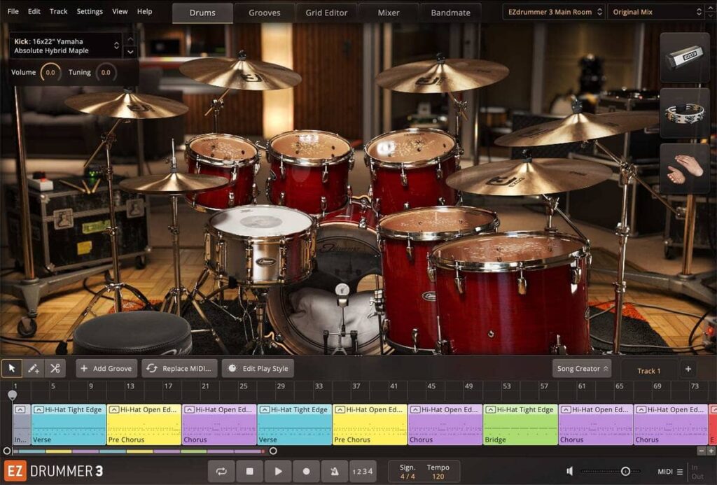 Toontrack – EZdrummer 3 Torrent v3.1.2 + Drum MIDI Packs STANDALONE, VSTi3, AAX, AU x64 [Win, Mac]