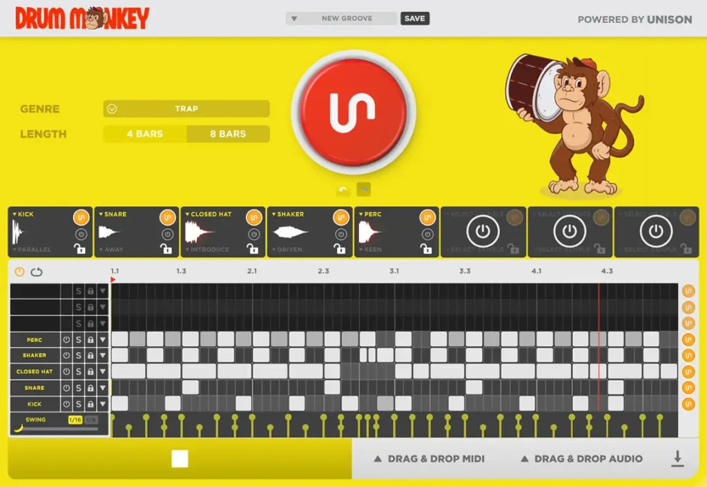 Unison – Drum Monkey Torrent v1.0.150 VSTi, VSTi3, AAX x64 [Win]