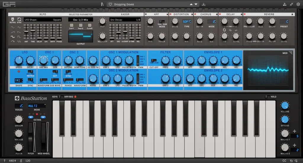 GForce & Novation – Bass Station Torrent v1.0.1 STANDALONE, VSTi, VSTi3, AAX, AUi x64 [Win, Mac]